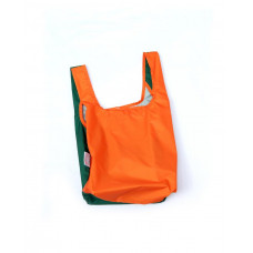 KIND BAG - Bicolour Orange & Green Indkøbspose i Mini